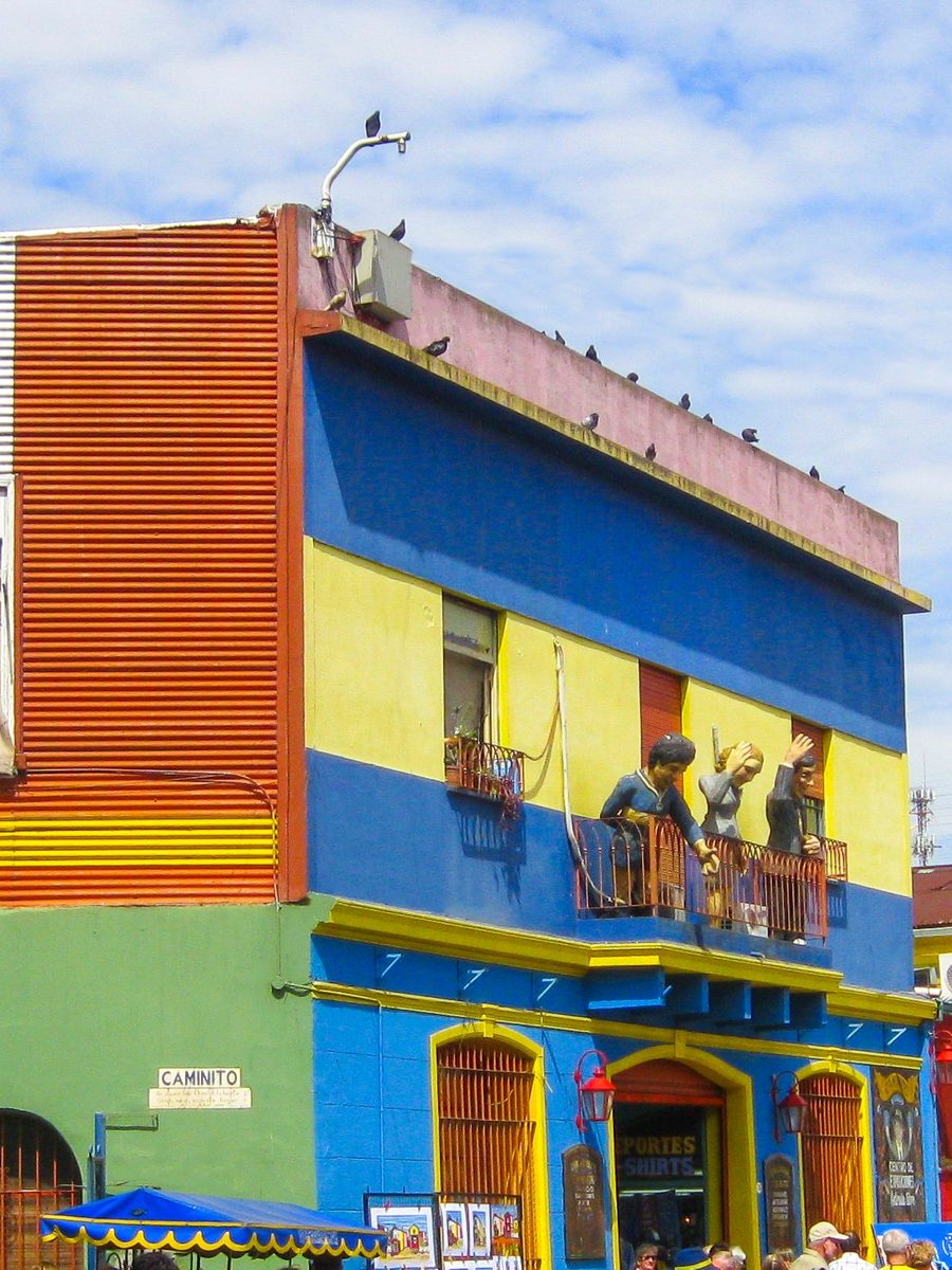 Las casas de colores de Caminito, en La Boca
